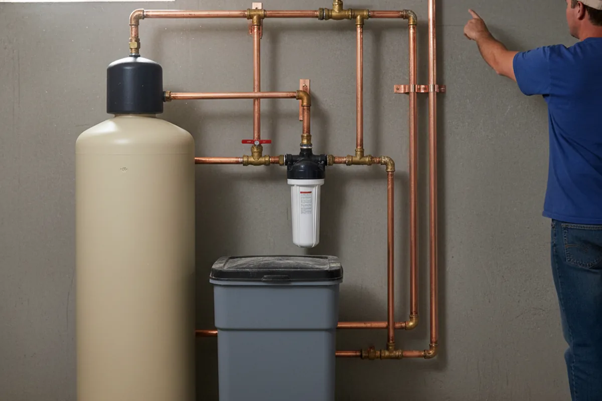 Whole-house water treatment system installed in Arjay